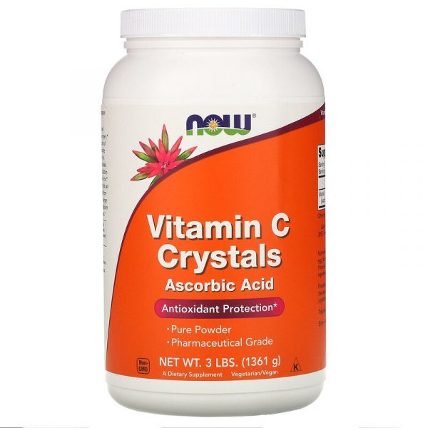 Витамин С/ Vitamin C от Now Foods в кристаллах, 1361 гр.