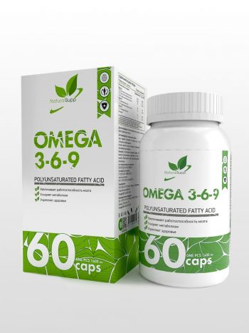 Омега-3-6-9 от Naturalsupp, 60 капсул