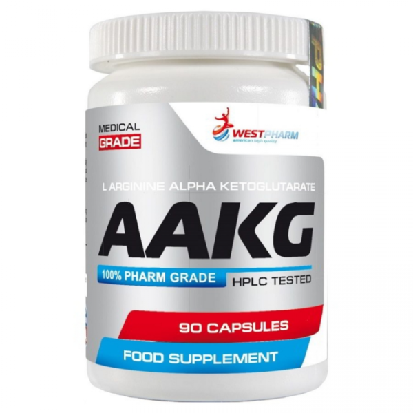AAKG from WestPharm, 500 мг (90 капсул)
